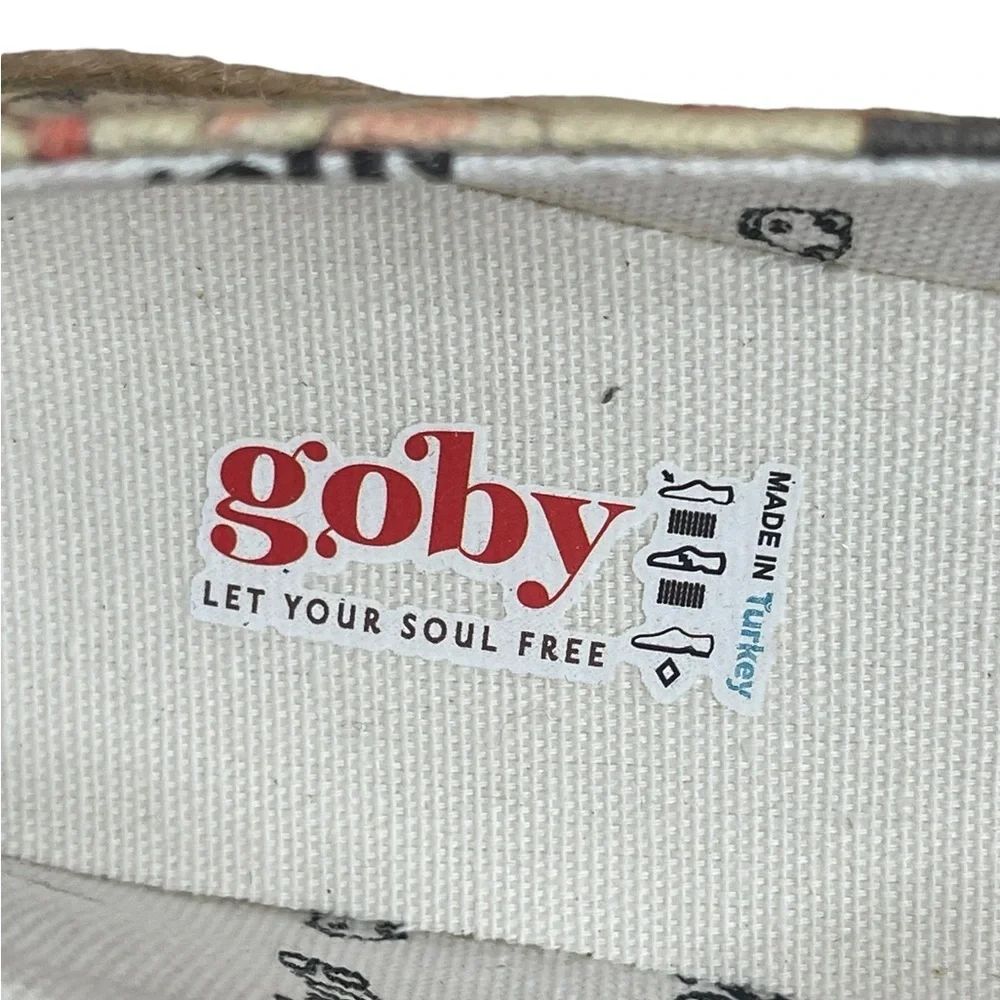 Goby Espadrilles Birds Flowers & Sun - Size 37